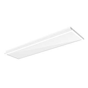 Люминесцентный светильник VARTON для скрытой потолочной системы АЛБЕС (Ингермакс) АР 300х1200 АС 2х54 1200х300х100 мм IP65 с рассеивателем опал крепление по короткой стороне